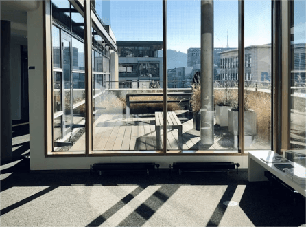 Modern office building